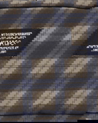 Batohy a tašky WTAPS Standard Supply Plaid Square Pouch Rôznofarebný | 252EG58D-CG03 BEIGE, 4