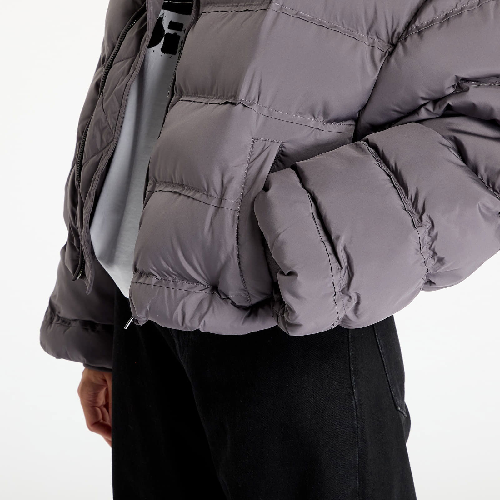 Sela Puffer Jacket Rabbit Grey