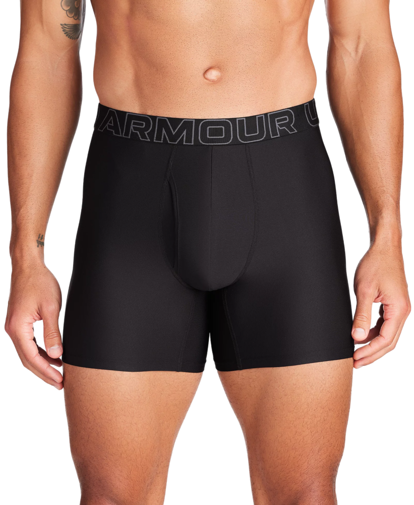 Boxerky Under Armour Performance Tech™ Mesh 6" 3P Čierna | 1383884-001