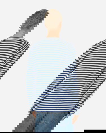 Tričko Comme des Garçons Play Heart Stripe Logo Tee Rôznofarebný | P1T164-2, 3