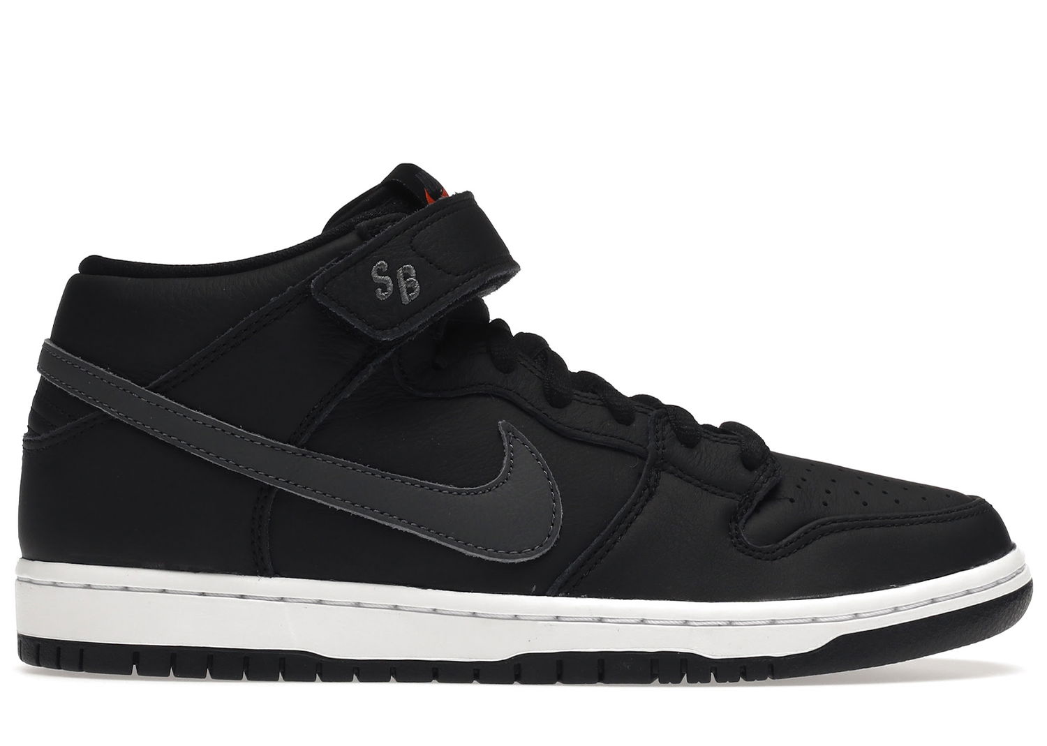 Tenisky a topánky Nike SB Dunk Mid ISO Orange Label Black Dark Grey Čierna | CV4283-001, 0