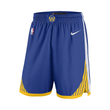 Šortky Nike Golden State Warriors Icon Edition NBA Swingman Shorts Modrá | AV4972-495, 4