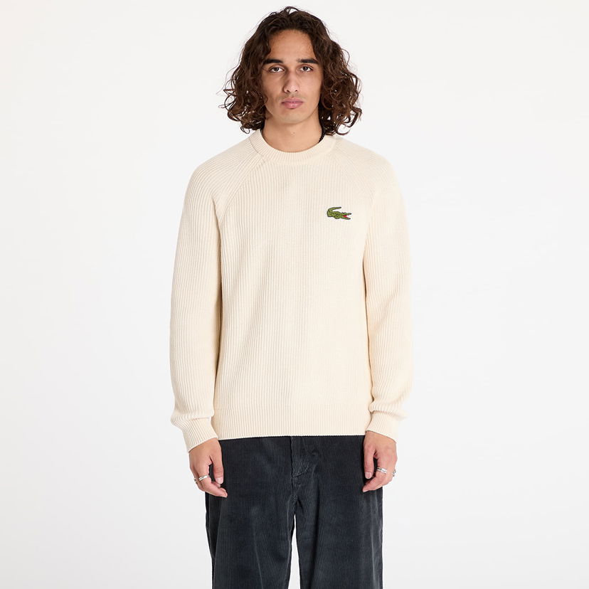 Sveter Lacoste Sweater Sweater Flour Béžová | AH7742 70V