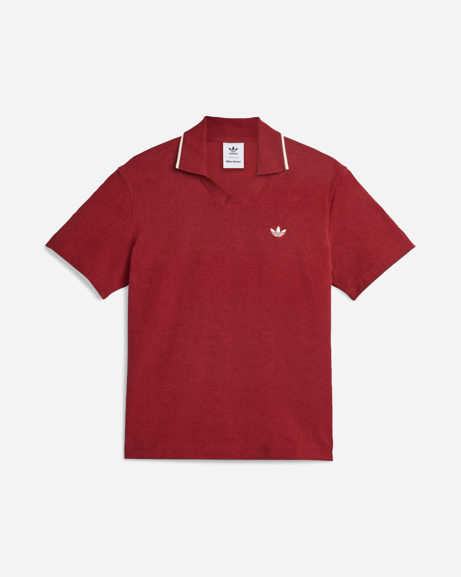 Polo tričko adidas Originals Wales Bonner Terry Polo Shirt Červená | JW1122, 1