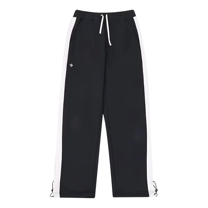 Tepláky Converse Drawstring Stripe Sweatpants Čierna | 10026911-A02