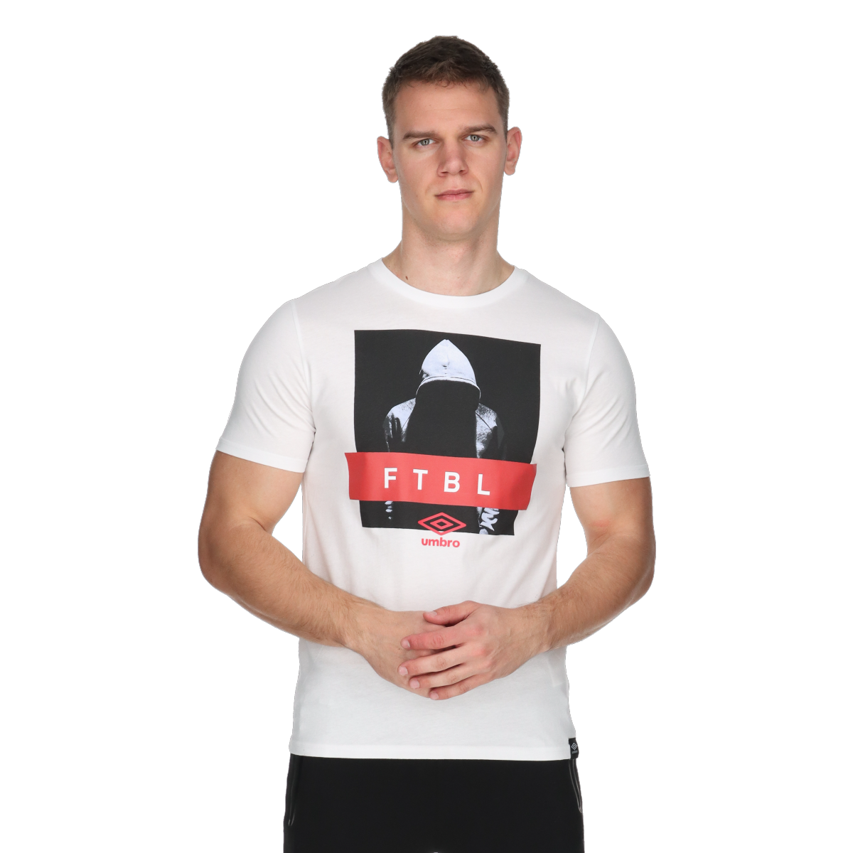 Tričko Umbro FTBL Fan Graphic Short Sleeve T-Shirt Biela | UMA241M815-10, 0