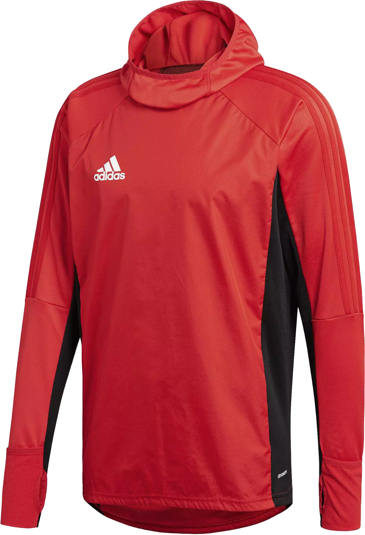 Mikina adidas Originals Training Hoodie Tiro 17 Warm Červená | bp8569, 0