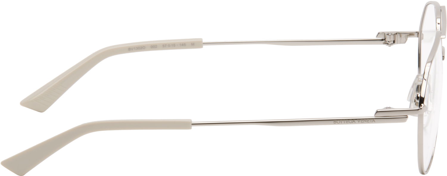 Slnečné okuliare Bottega Veneta Aviator Glasses Metalická | BV1302O-002, 1