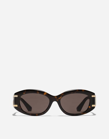 Slnečné okuliare Dolce & Gabbana Dolce & Gabbana DG Griffe Oval Sunglasses Hnedá | VG4502VP2739V000, 0