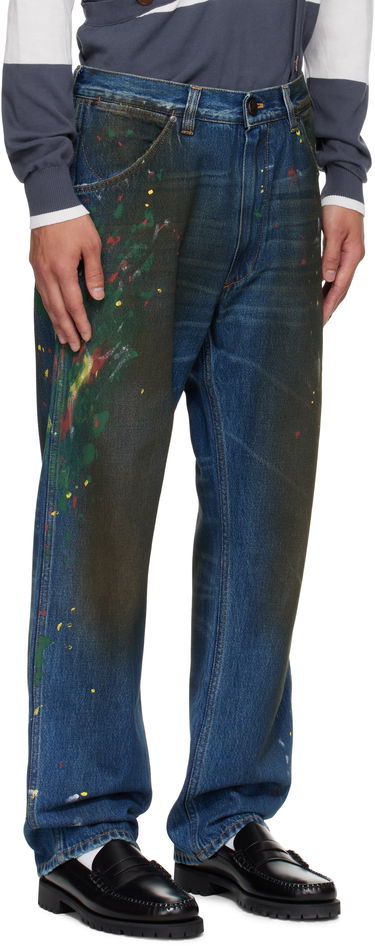 Džínsy Vivienne Westwood Vivienne Westwood Ranch Paint Splatter Jeans Modrá | 3902000N-W0161-, 1