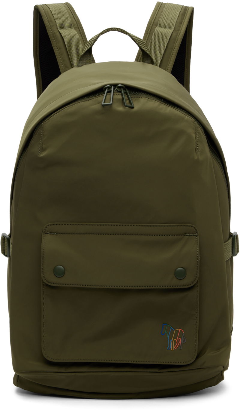 Batoh Paul Smith PS Paul Smith Backpack with Front Pocket Zelené | M2A-7914-NOUTZE-36-0, 0