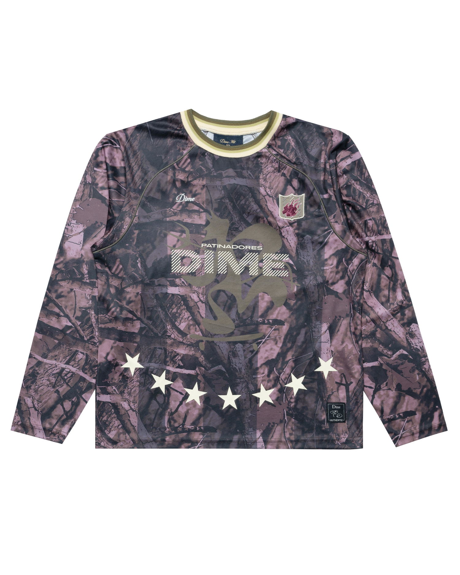 Dres Dime Dime Patindores Long Sleeve Jersey Fialová | DIMESP256CIN, 0
