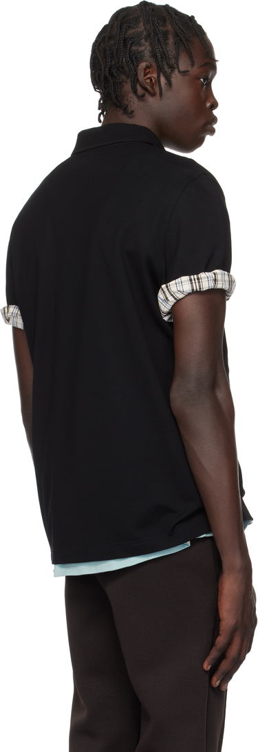 Polo tričko FERRAGAMO Ferragamo Zip Collar Polo Čierna | 772040, 2