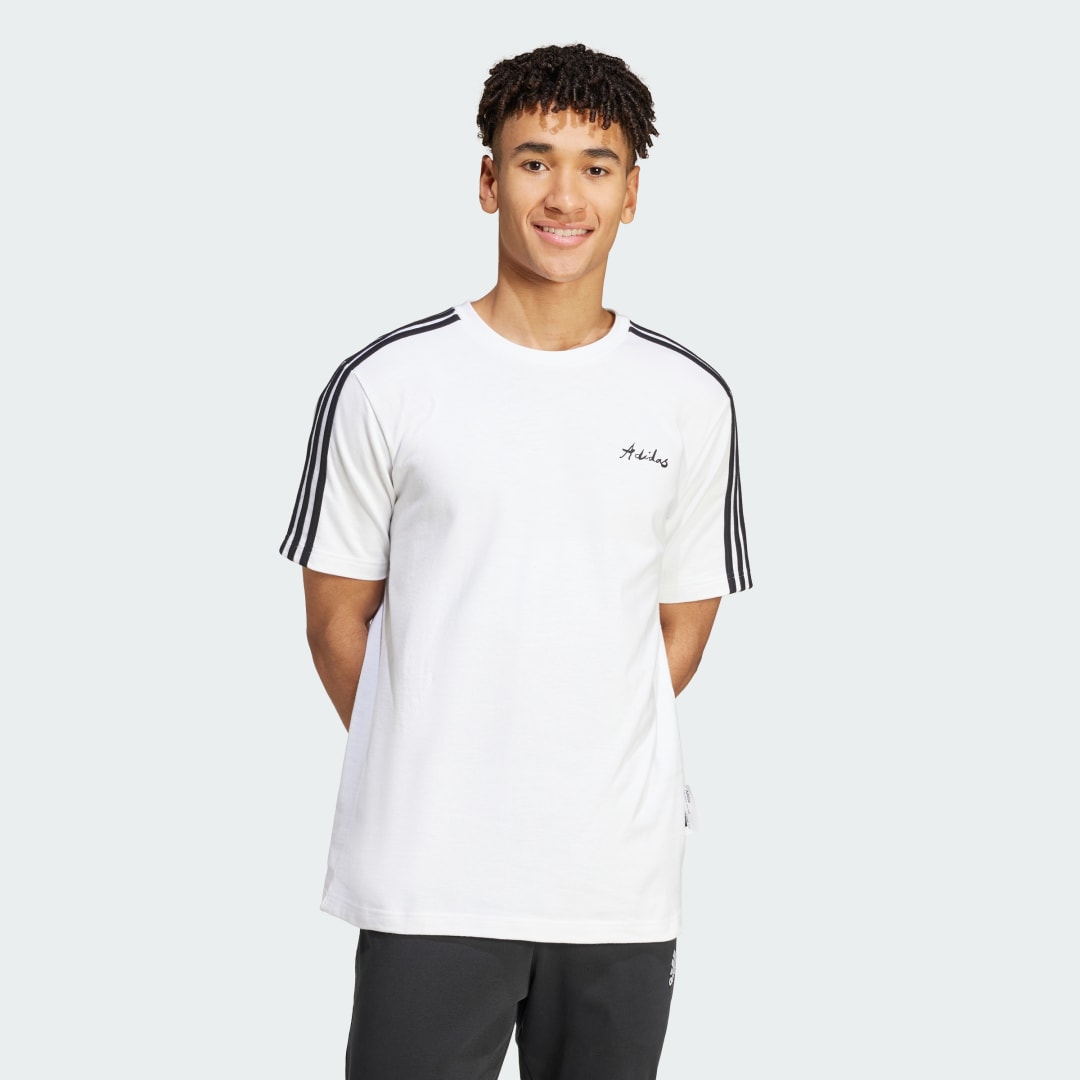 Tričko adidas Performance Gallery Graphic Tee Biela | IW2737, 0