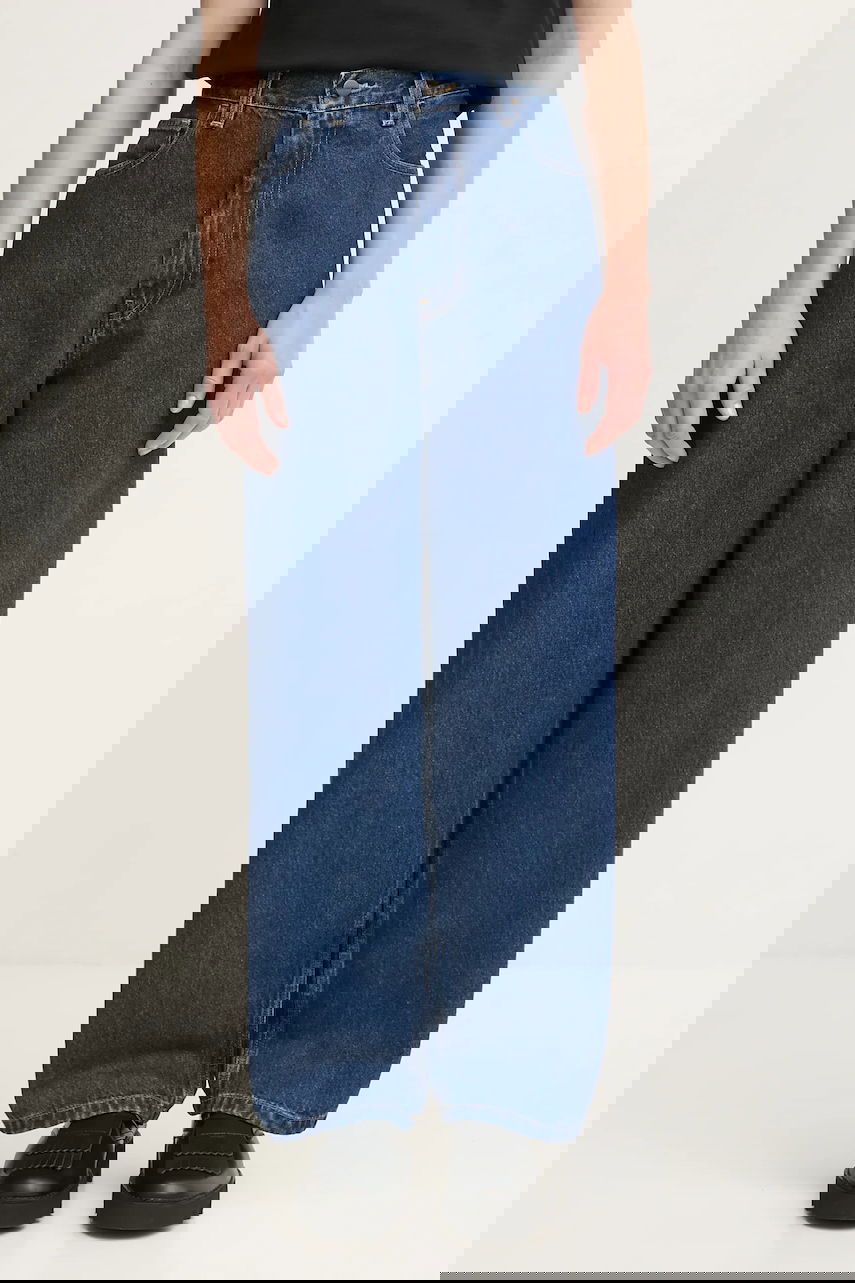 Džínsy Carhartt WIP Jeans High Waist Brandon Modrá | I035892.106, 0