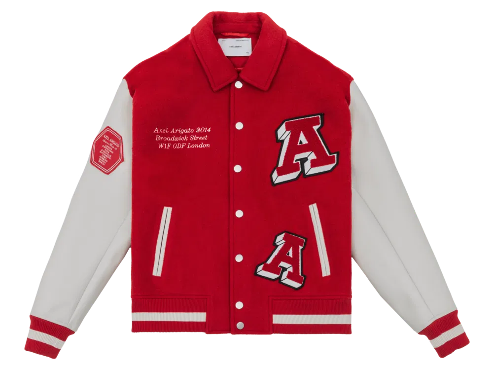 Red And White Varsity Jacket