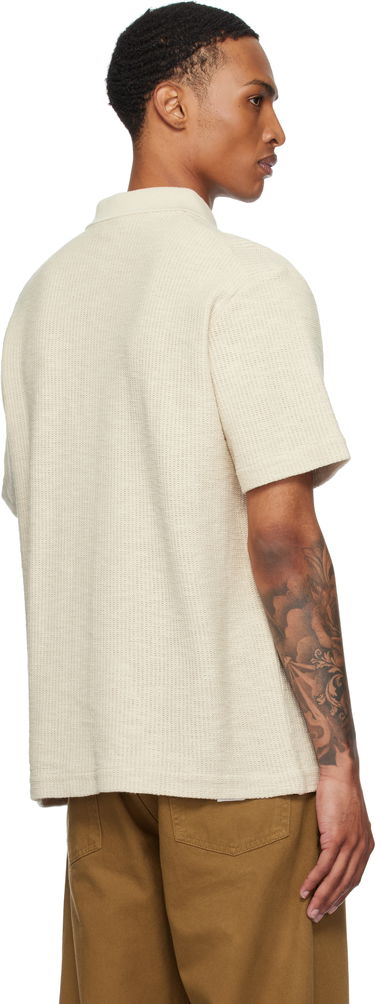 Košeľa NORSE PROJECTS Norse Projects Gustav Crochet Jersey Shirt Béžová | N01-0683, 2
