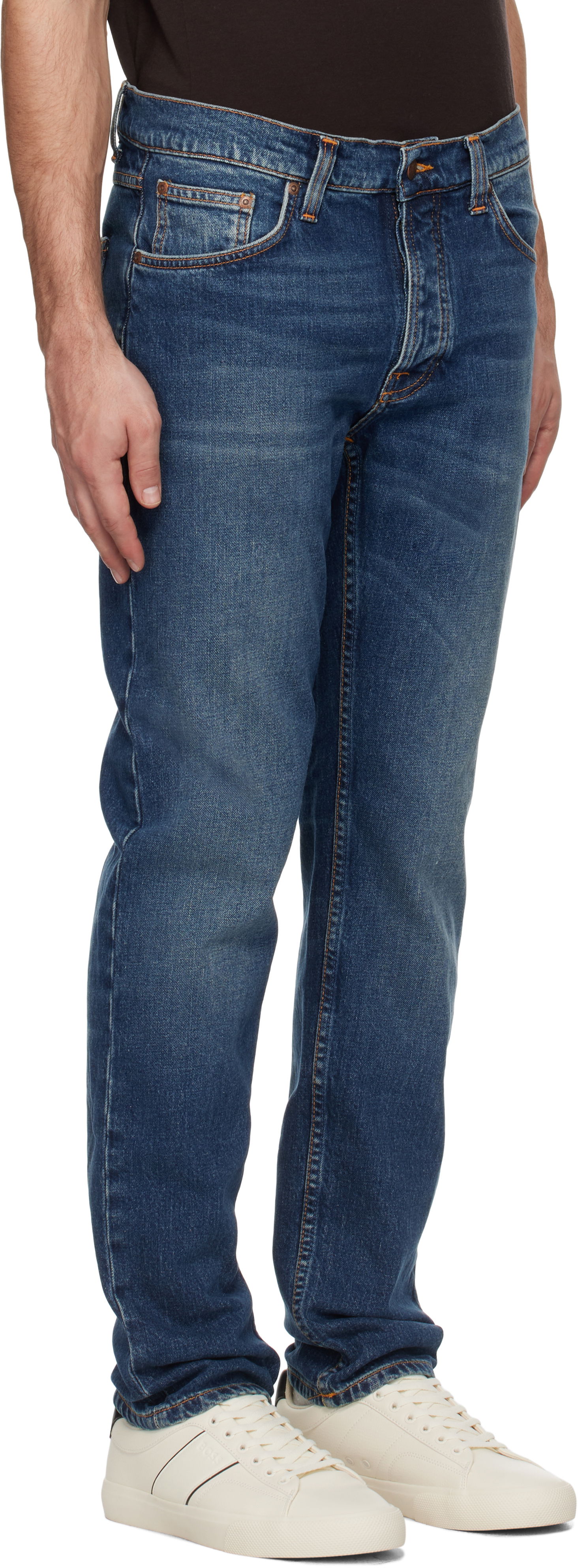 Džínsy Nudie Jeans Ollie Jeans Modrá | 114780, 1