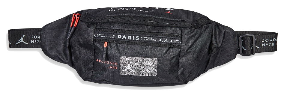 Ľadvinka Jordan X PSG Waist Bag Čierna | 9a0661-023, 0