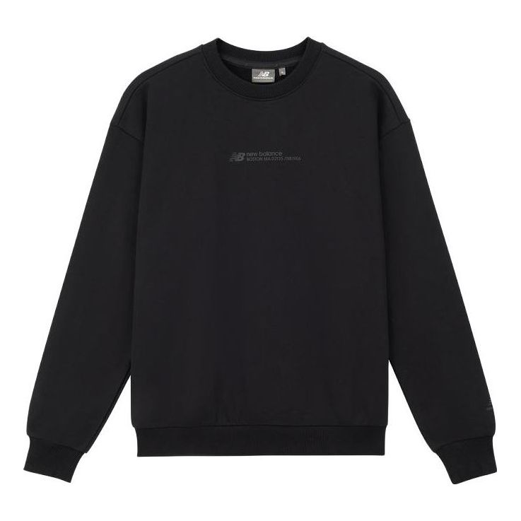 Sveter New Balance Men's Sweatshirt Čierna | 5CD37231-BK