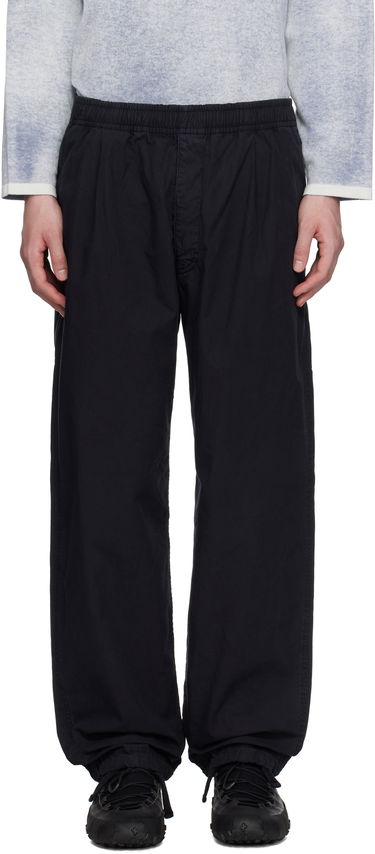 Cargo nohavice Stone Island Stone Island Organic Cotton Tela Trousers Čierna | K1S15 3100026 S00X6, 0