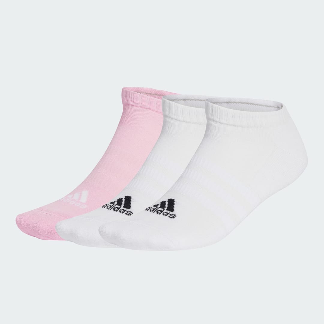 Ponožky adidas Performance Cushioned Low-Cut Socks 3 Pairs Ružová | JC9384, 1