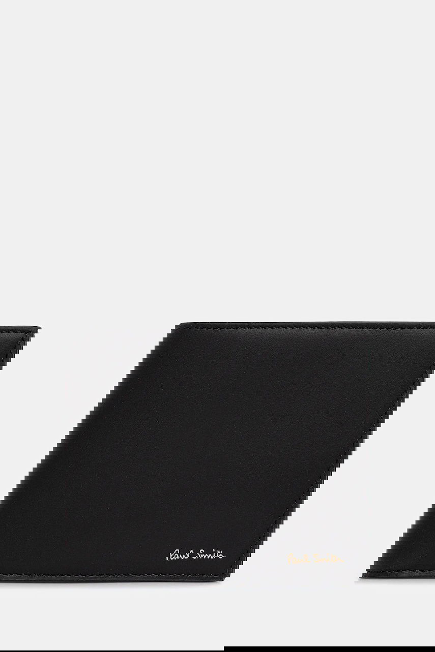 Peňaženka Paul Smith Paul Smith Leather Bi-Fold Wallet Čierna | M1A.4833.CMULTI, 0