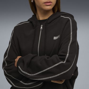 Mikina Puma PUMA x ROSÉ T7 Women's Hoodie Čierna | 633801_01, 1