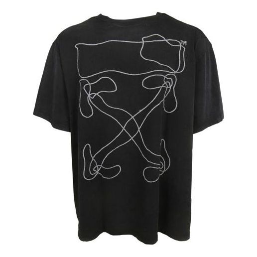 Tričko Off-White Off-White Abstract Arrows T-Shirt Čierna | OMAA038F191850111001, 0