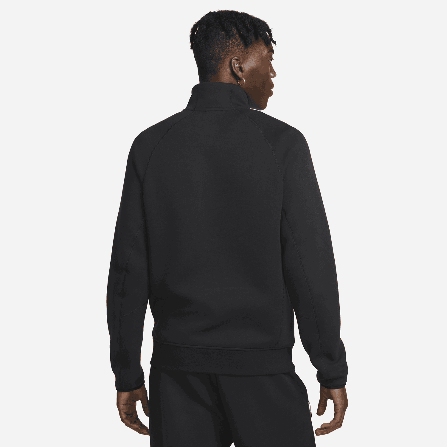 Mikina Nike Sportswear Tech Fleece Čierna | FB7998-010, 1