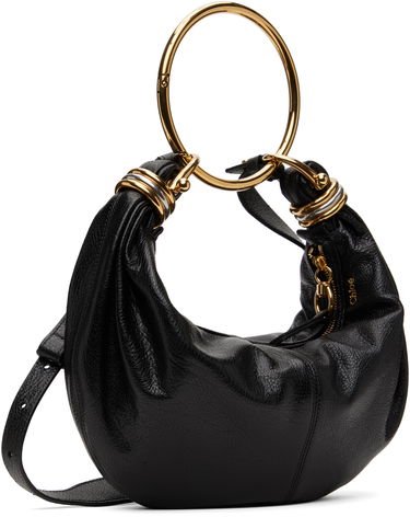 Taška cez rameno CHLOÉ Small Bracelet Bag Béžová | CHC24AS611N72, 4