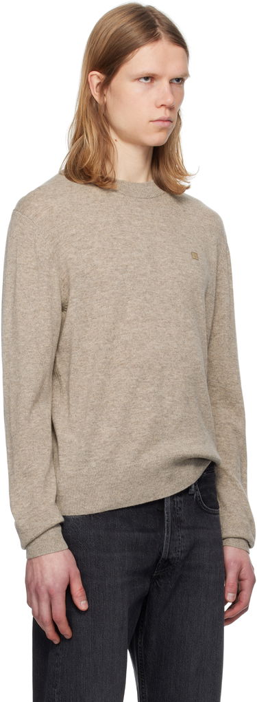 Sveter Acne Studios Acne Studios Yak Wool Sweater Béžová | C60101-, 1