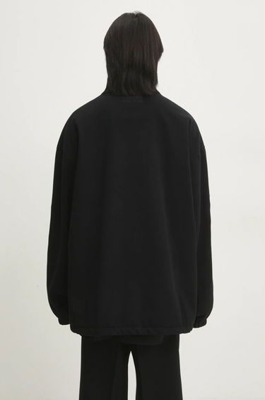 Mikina VETEMENTS VETEMENTS Metal Sleeves Fleece Oversize Jacket Čierna | UA66JA380B, 2