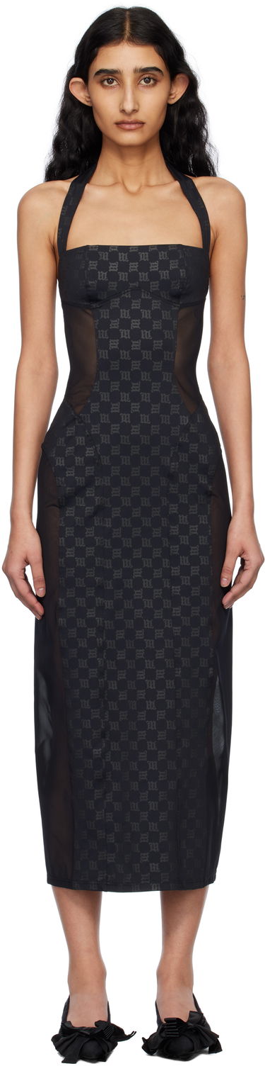 Šaty MISBHV MISBHV Shape Up Midi Dress Čierna | 250W804, 0