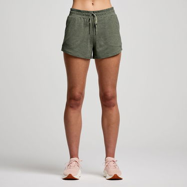 Šortky Saucony Triumph 3" Short Zelené | SAW800477-BUH, 0