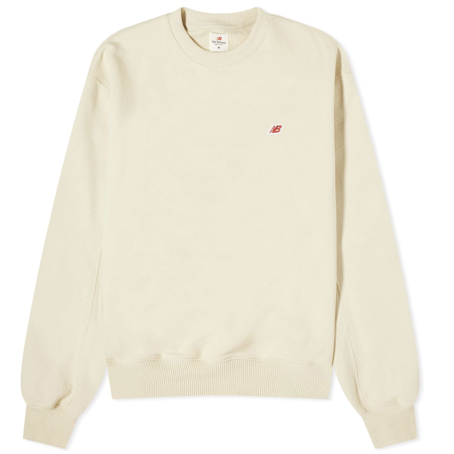 Mikina New Balance MADE in USA Core Crewneck Sweatshirt Béžová | MT41544-SD, 0