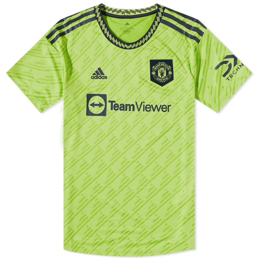 Dres adidas Originals Manchester United FC 3rd Authentic Jersey Zelené | HE2979, 0
