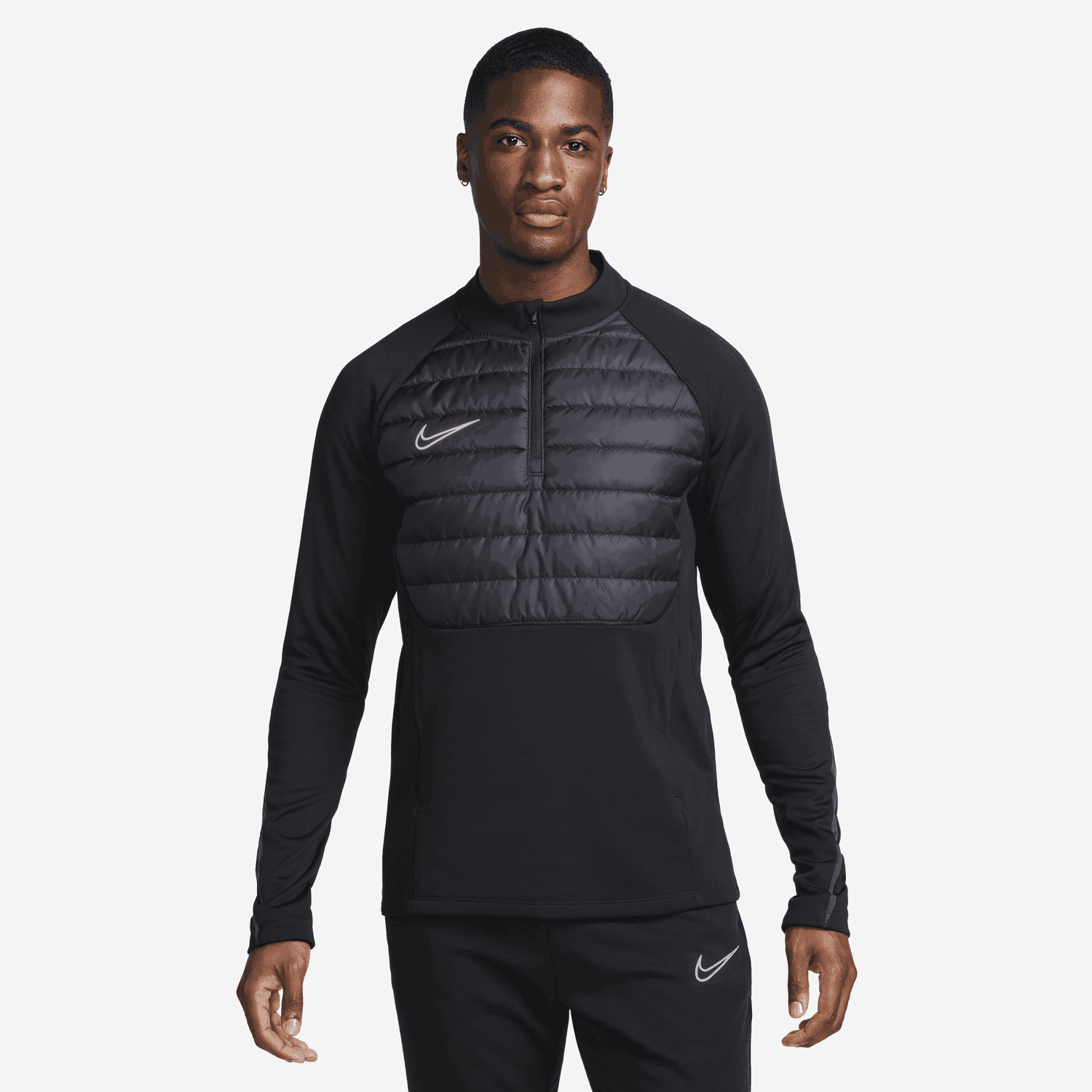 Mikina Nike Academy Winter Warrior Therma-FIT 1/2-Zip Soccer Top Čierna | FB6816-010, 0