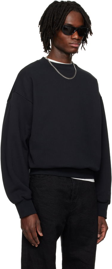 Mikina Fear of God Fear of God ESSENTIALS Classic Crewneck Sweatshirt Čierna | 192AS252040F, 1