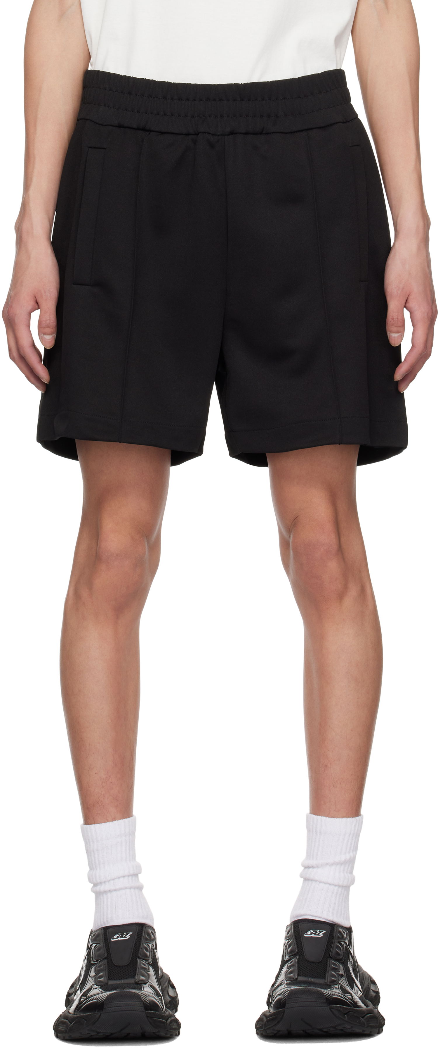 Šortky Palm Angels Palm Angels Track Shorts Čierna | PMCL008S25FAB0011003, 0