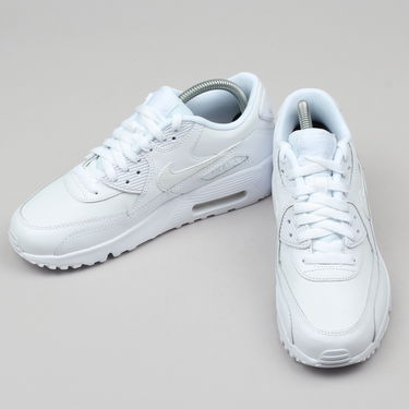 Tenisky a topánky Nike Air Max 90 Leather "White" GS Biela | 833412-100, 2