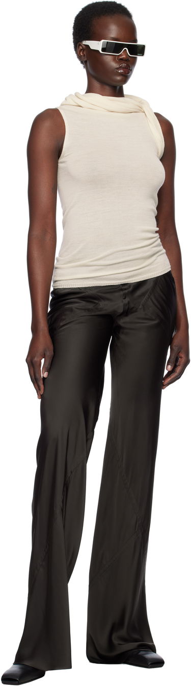 Tielko Rick Owens Rick Owens Hollywood Banded Tank Top Béžová | RP01E7666 M, 3