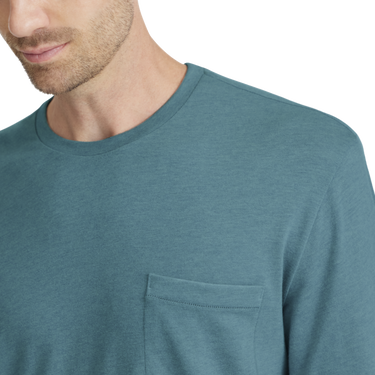 Dres Allbirds Merino Long Sleeve Tee Tyrkysová | A11200M, 1