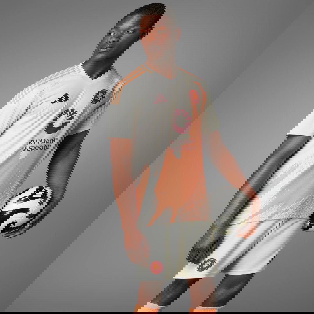 Dres adidas Performance AS Roma 24/25 Away Jersey Béžová | IS5405, 1