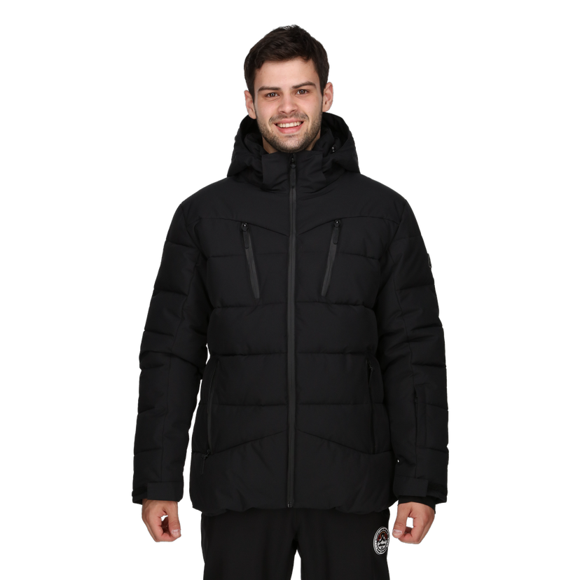 Prešívaná bunda Ellesse NOA Hooded Puffer Jacket Čierna | ELA233M512-01