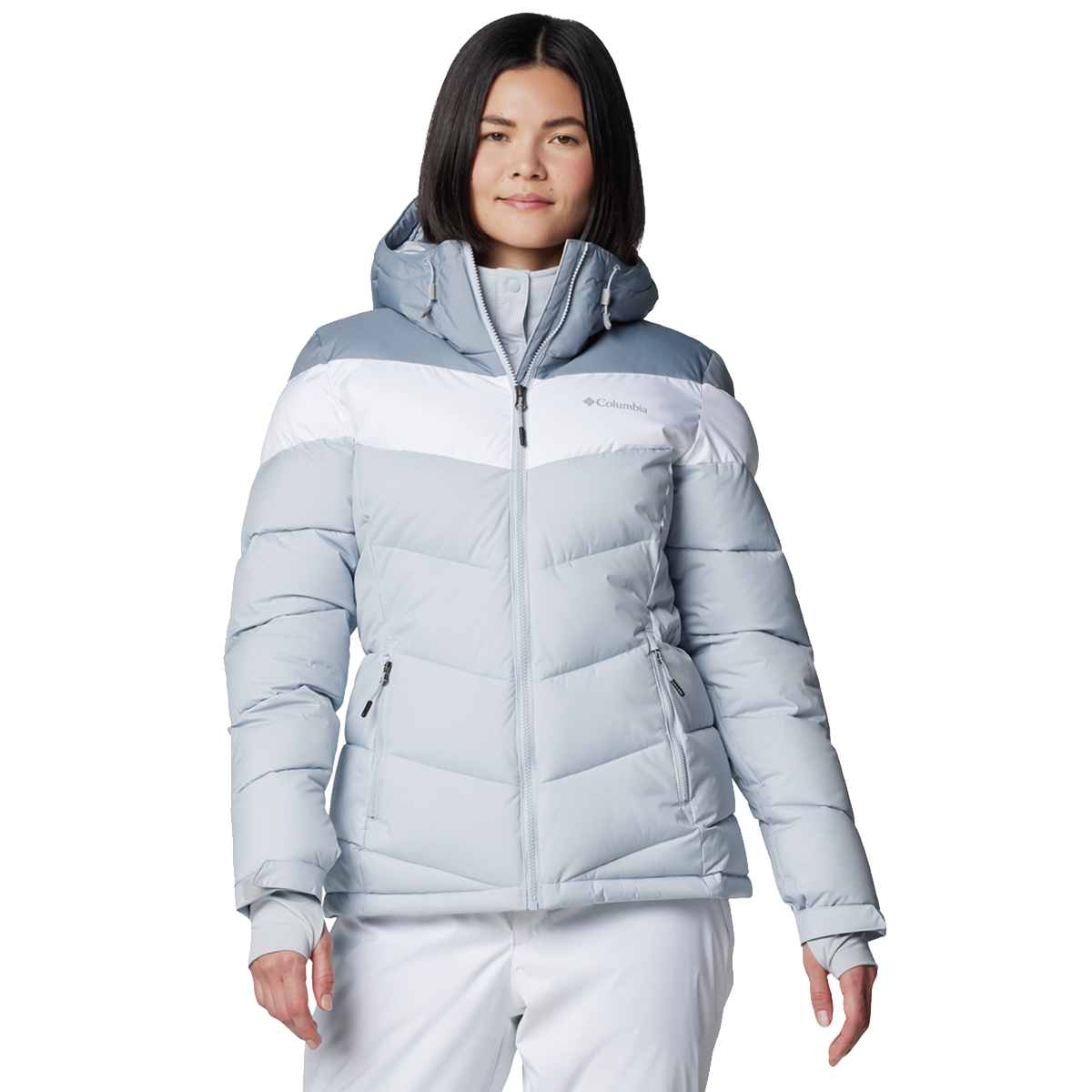 Prešívaná bunda Columbia Hooded Puffer Jacket Abbott Peak™ II Rôznofarebný | 2105111031, 0