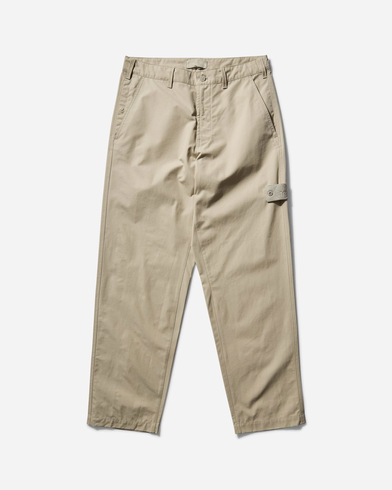 Cargo nohavice Stone Island Ghost Piece Weatherproof Cotton Canvas Chino Trousers Béžová | K1S15-3100013-S00F1 V0090, 1