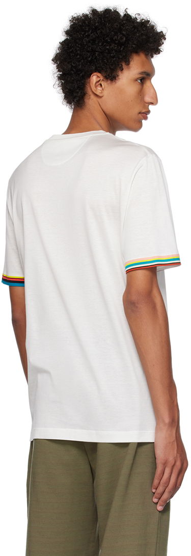 Tričko Paul Smith Paul Smith Stripe T-Shirt Biela | M1R-919TP-L00088-01, 2