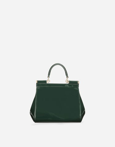 Kabelka Dolce & Gabbana Leather Shoulder And Crossbody Bag Zelené | BB6003A147189349, 3