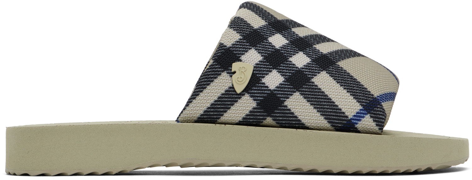 Tenisky a topánky Burberry Burberry Check Trek Sandals Béžová | 8101615, 0